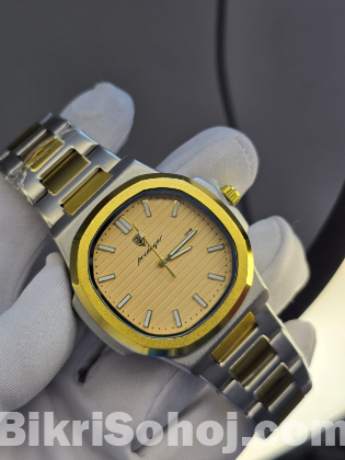 Luxury Two-Tone Wrist Watch